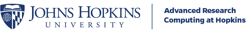 Johns Hopkins University Advanced Research Computing at Hopkins (ARCH) logo