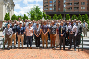 Group photo of MSEE collaborators outside