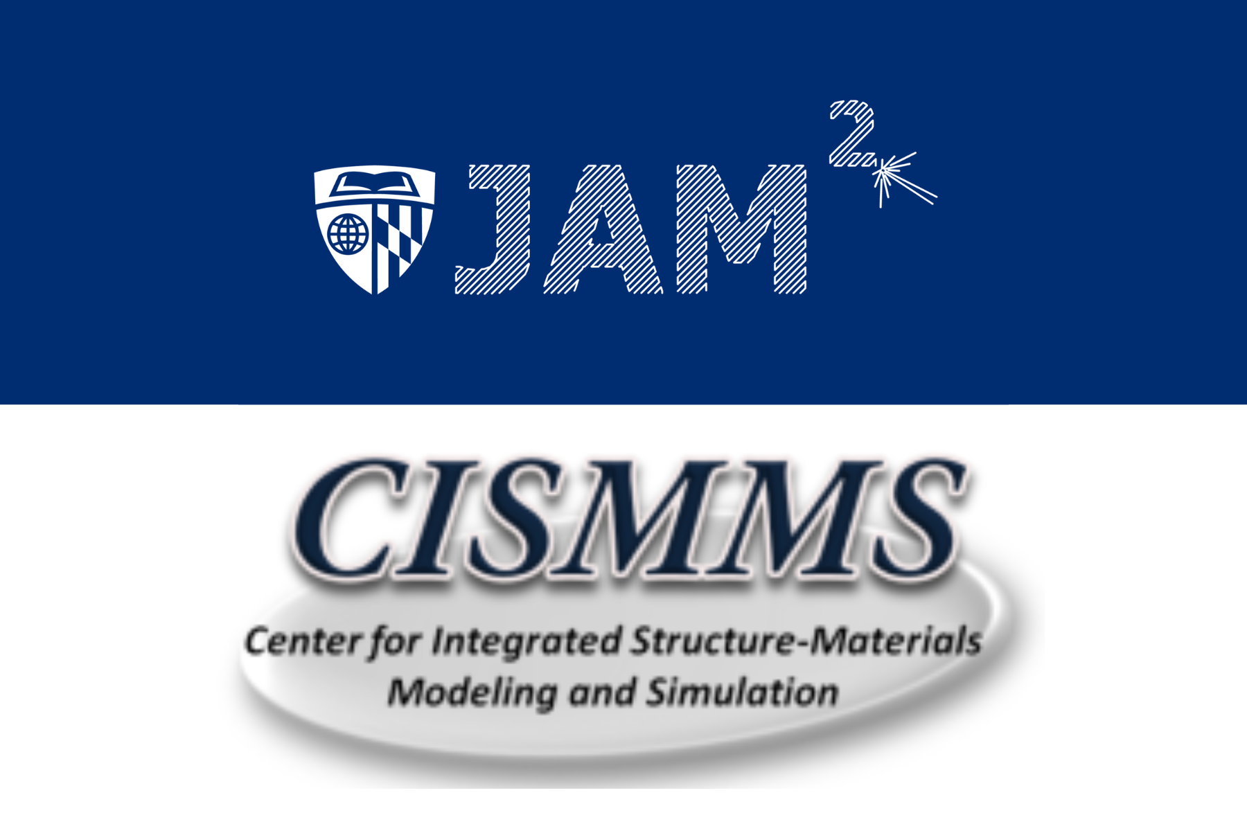 logos for CISMMS and JAM2
